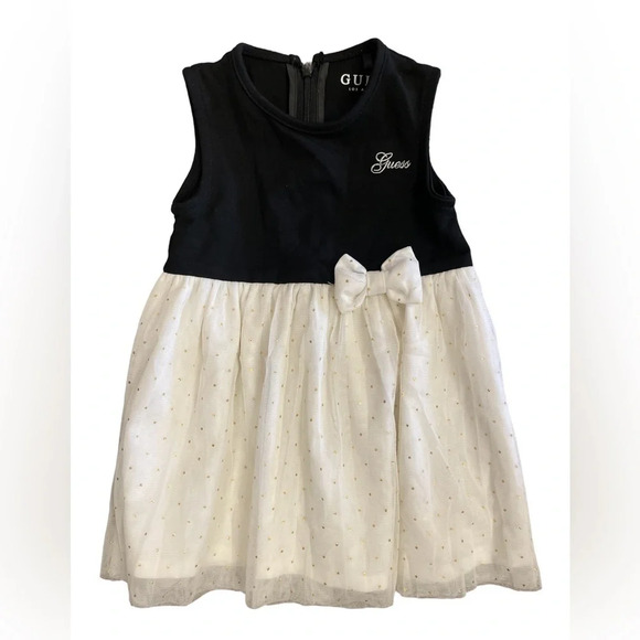 Guess Sleeveless Tulle Dress Size 12M - Picture 2 of 9